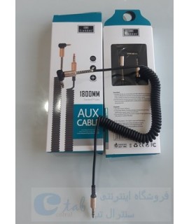 کابل AUX برند joyroom - کابل اتصال گوشی به ضبط ماشین - کیفیت عالی - سلیکونی کابل AUX (اتصال گوشی به ضبط ماشین با پورت هندزفری)